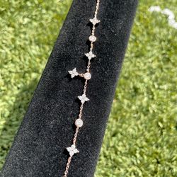 925 Silver Moissanite bracelet