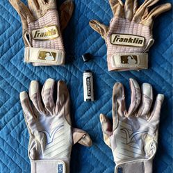 Victus & Franklin Baseball X2 Sets Batting Gloves