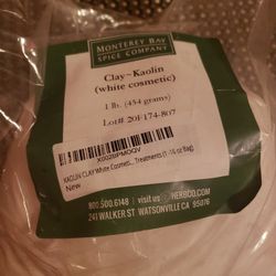 Clay Kaolin Never Opened 