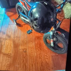 Boys 16" Bike With New Training Wheels Helmet Included Lowballers Will Be Ignored 
