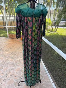 Green dress
