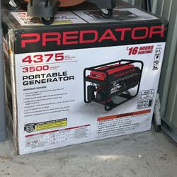 Predator Generator  Brand New 