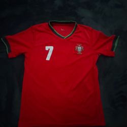 Portugal #7 Soccer Jersey