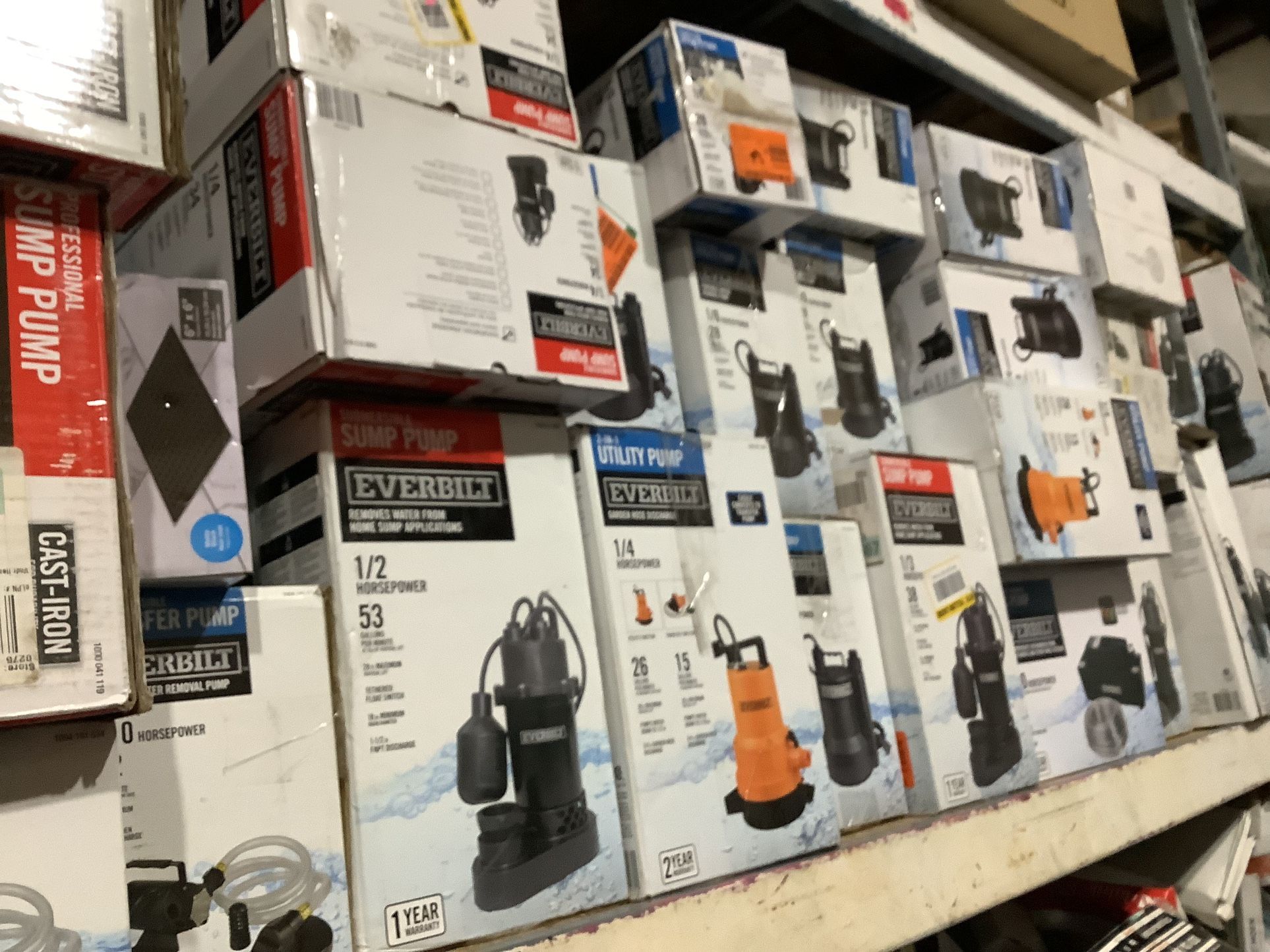 Utility Pumps, Sump Pumps $80-$180