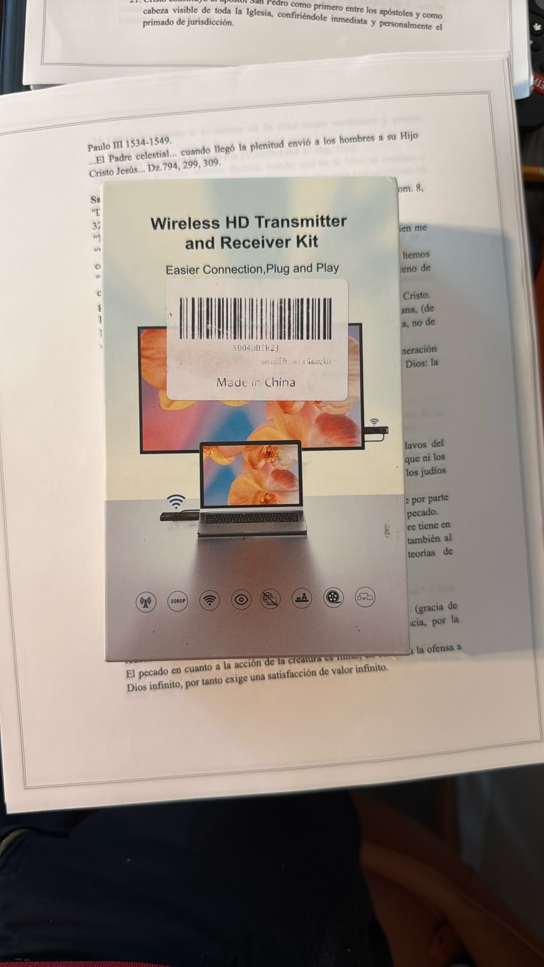 Wireless Hd Transmitter And Receiver Kit?