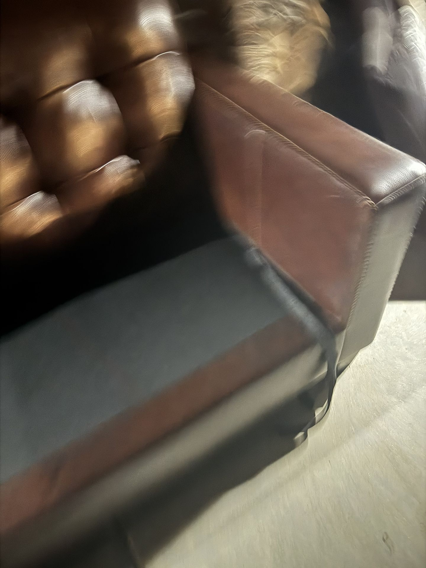 Leather Sofa And Love Seat