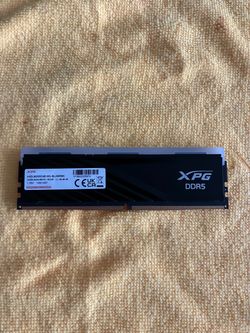 XPG ddr5 6000mhz 16gb rgb ram memory