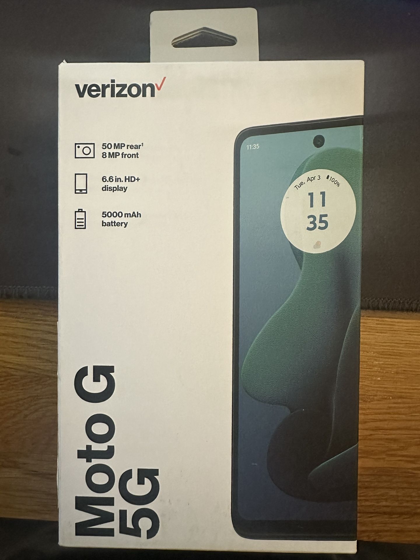 Motorola Moto G 5G 128GB SAGE GREEN - Prepaid Verizon Smartphone