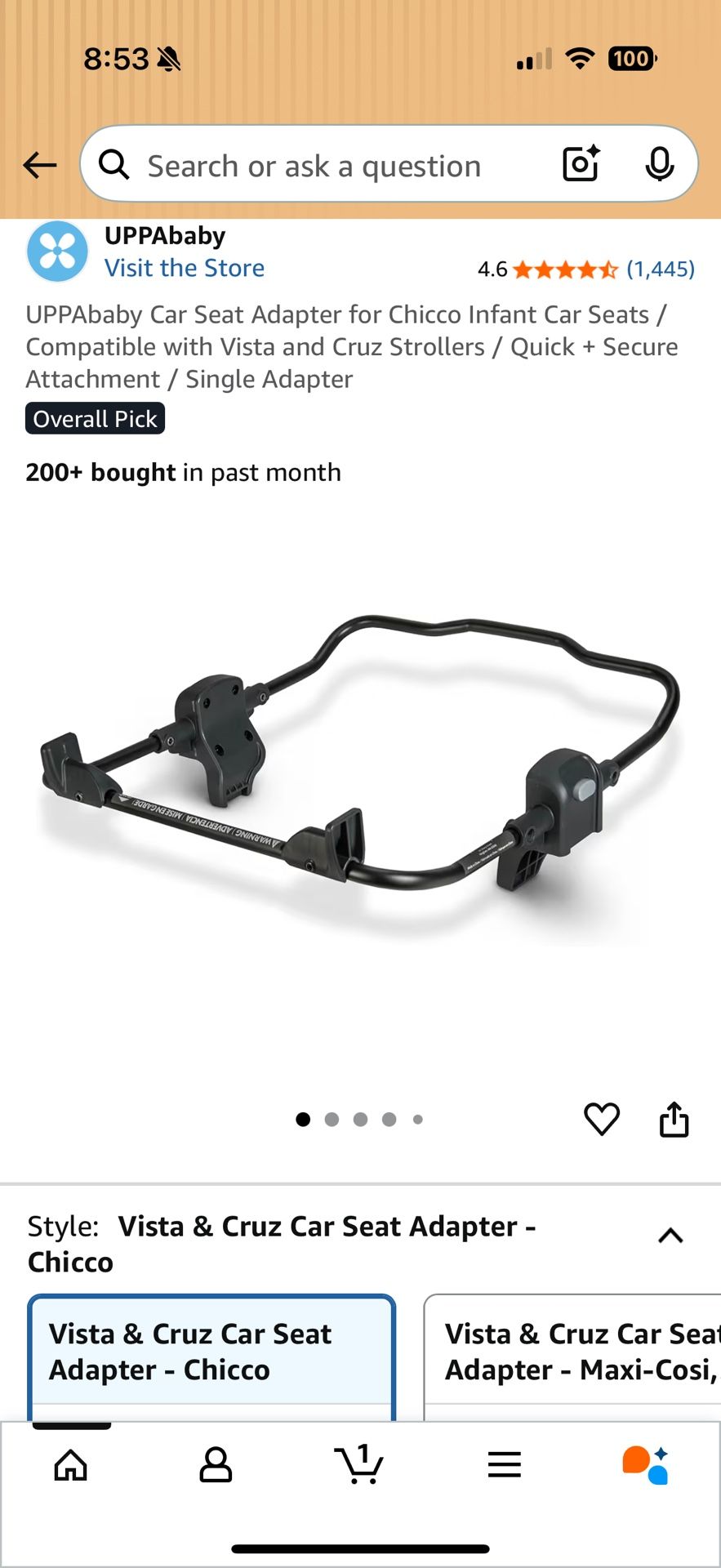 Car seat Adapter