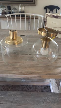 Flush Mount Lights 2 one round one Cylinder