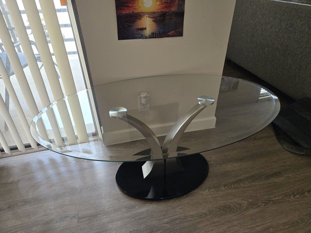 Glass Coffee Table & End Table