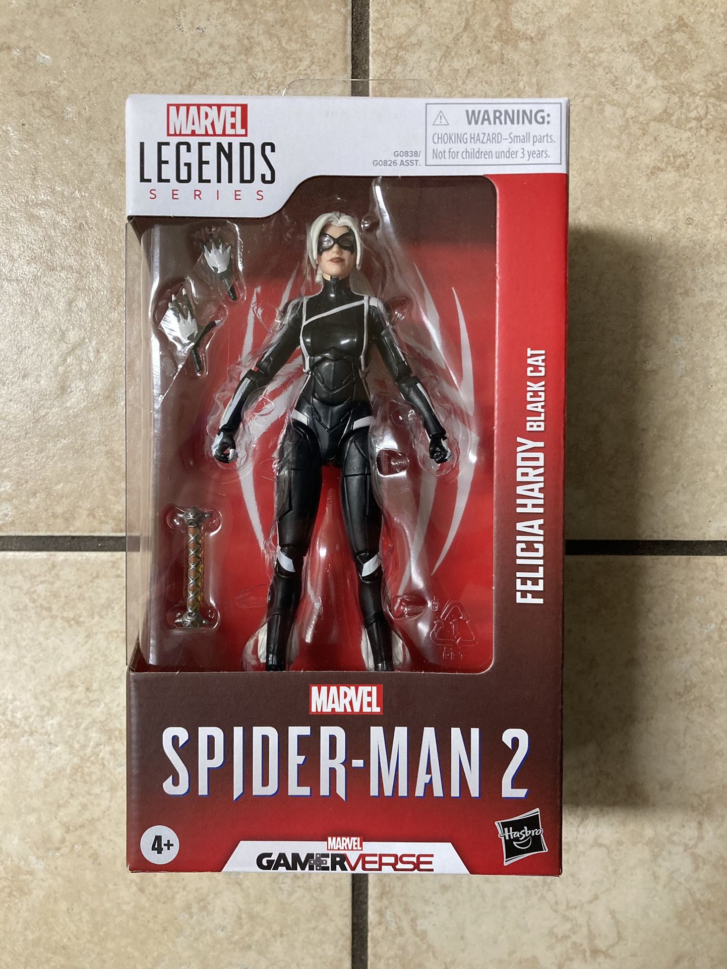 Marvel Legends Gamerverse Spider-Man 2 Black Cat Spider-Man