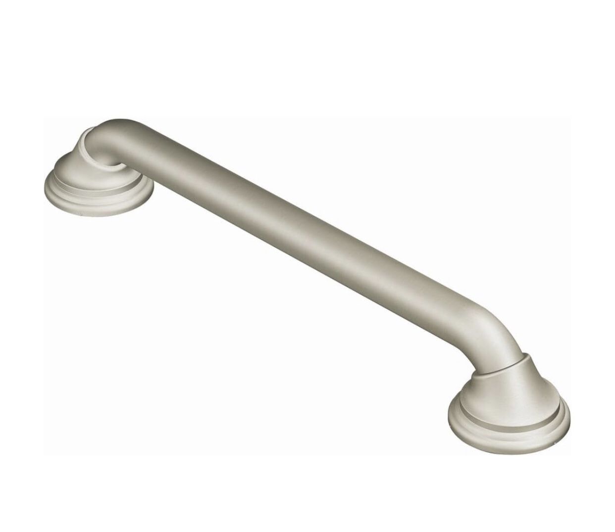 NEW! Lot Of 2! Moen Home Care Bathroom Safety 36 Inch Stainless Steel Handicap Grab Bar for Bathtub and Shower, Elderly Assistance Product with Concea