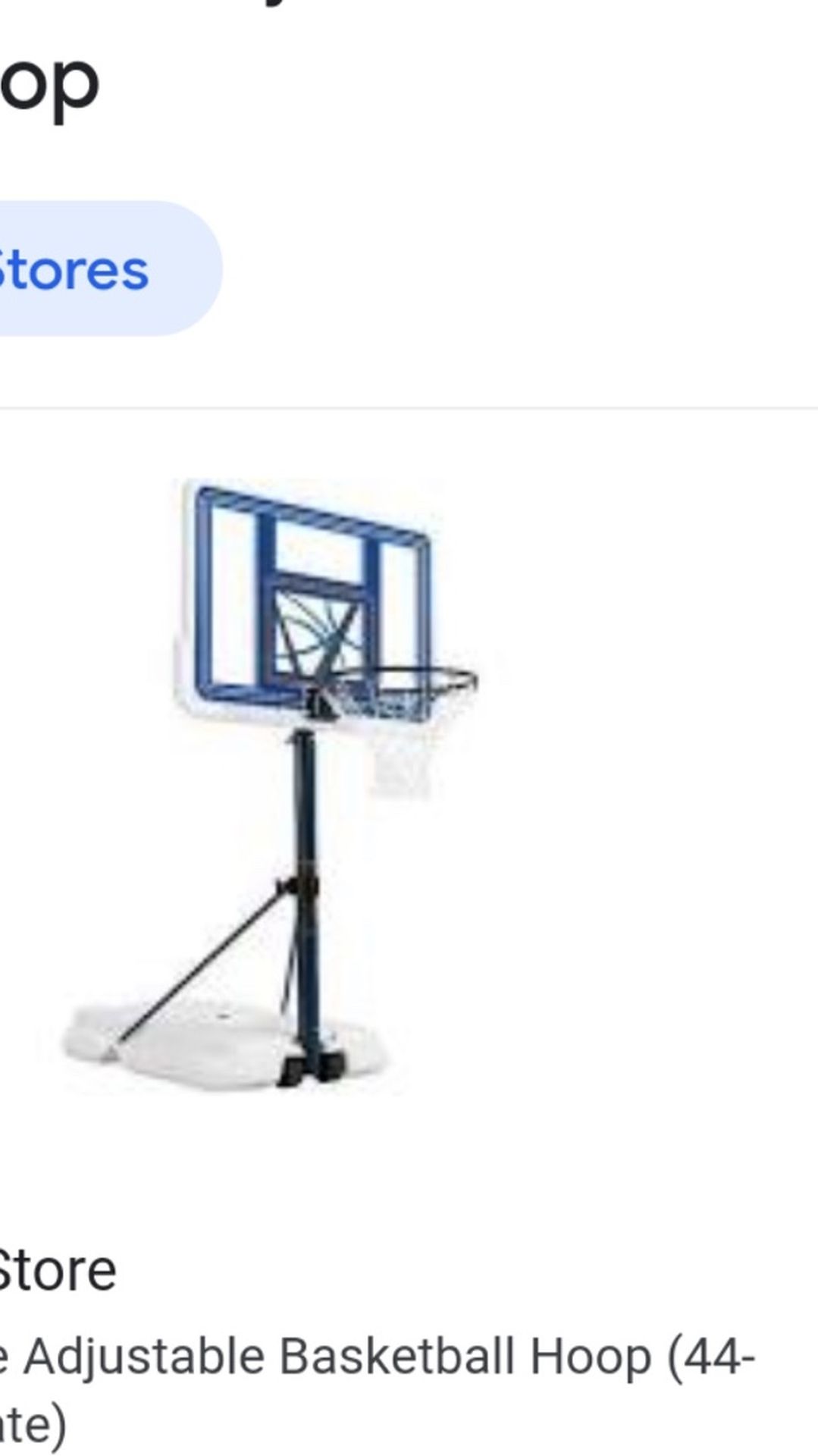 Basketball Hoop For Swimming Pool