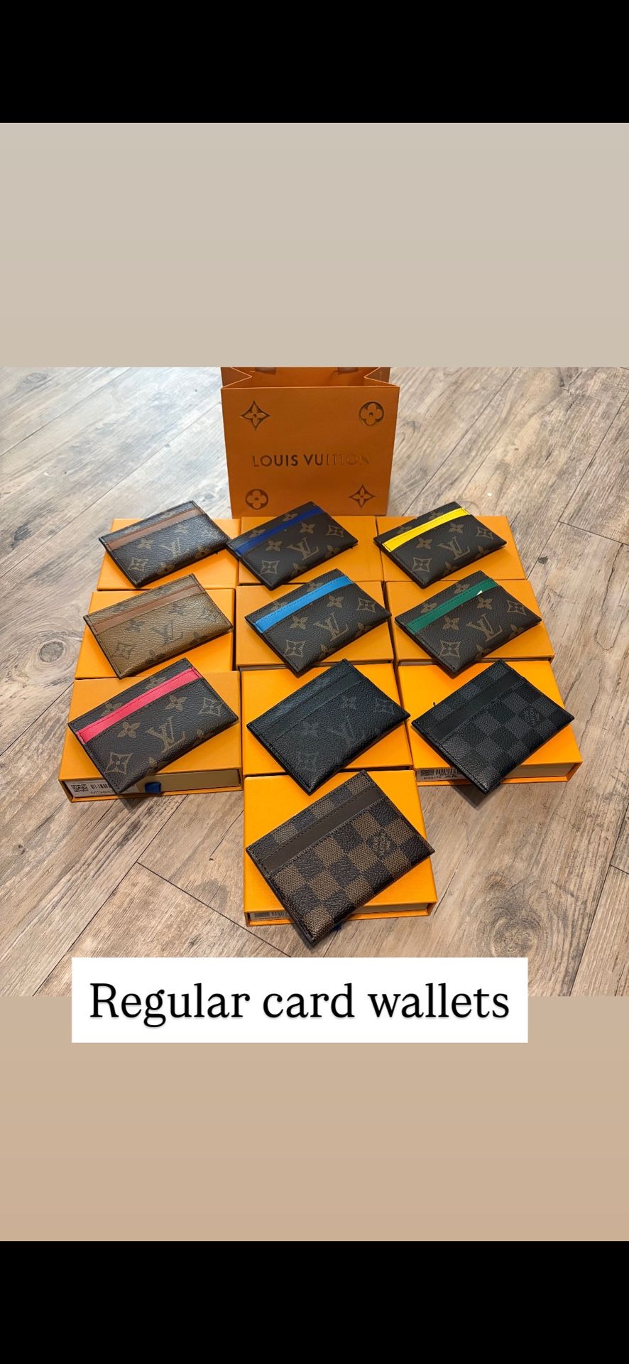 DESIGNER MENS CARD WALLETS