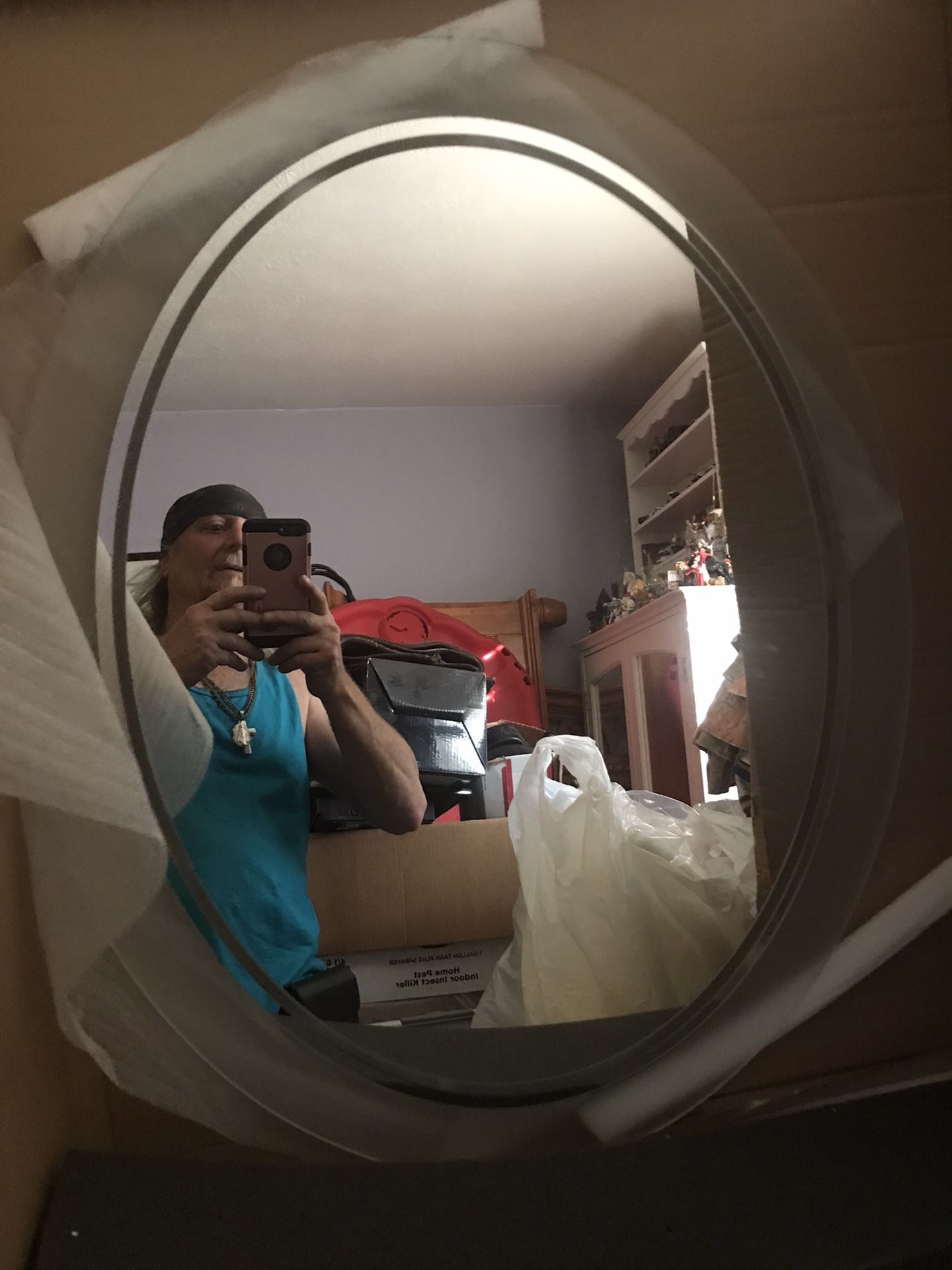 Brand New Vanity Mirror 24 X 29 Frosted Edged Very Nice First $40 Takes It Now