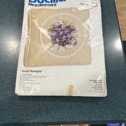 Bucilla Needlepoint Pillow Kit