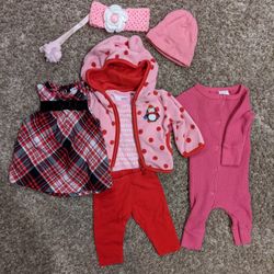 Newborn Baby Girl Winter Outfits