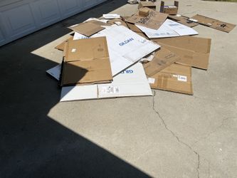 Boxes good/clean (~10 boxes)