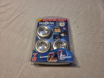 Stick and Click LED Lights.