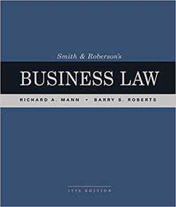 Business Law 211 College Text Book