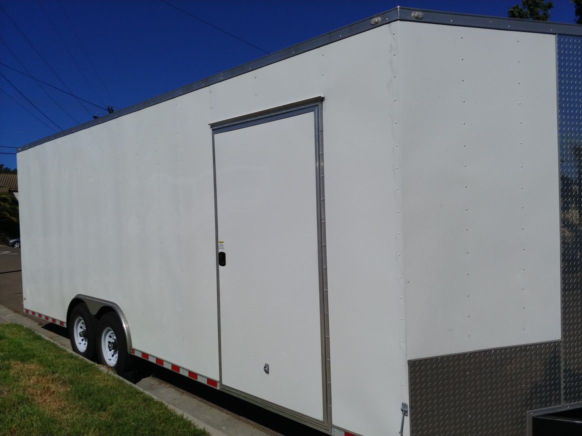 USA cargo enclosed trailer 24x8.5x8
