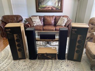 Polk Audio T50 Tower Speakers & T30 Center Channel Set