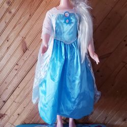 Disney Frozen Elsa My Size Barbie Doll BEST OFFER