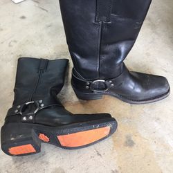 Harley Davidson, Leather Riding Boots Women Size 7.5