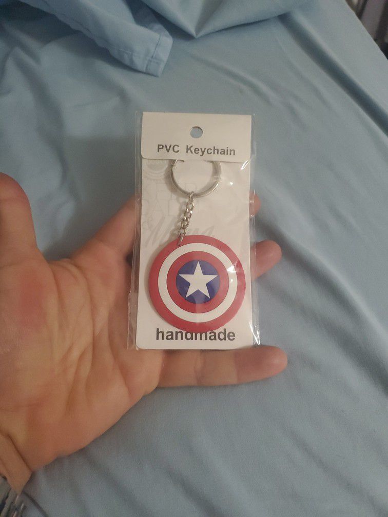 Captain America Keyring 