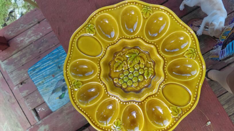 Vintage Deviled egg plate
