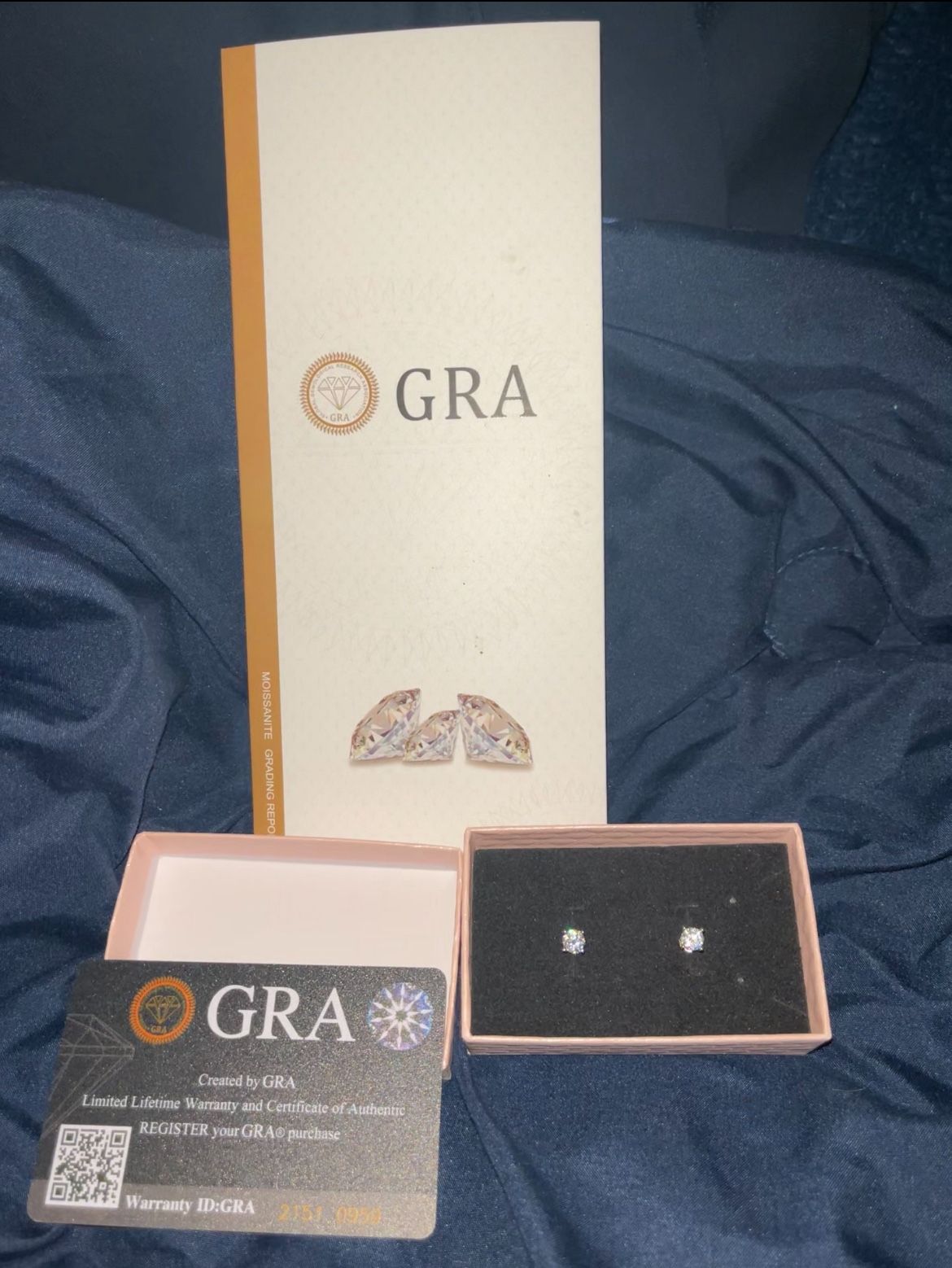 Stud Diamond Earrings