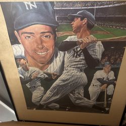 Signed with Cert Of Auth Joe DiMaggio