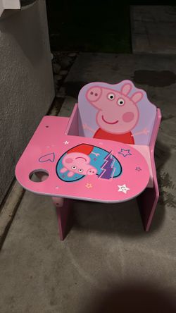 Peppa Pig Kid Desk And Chair