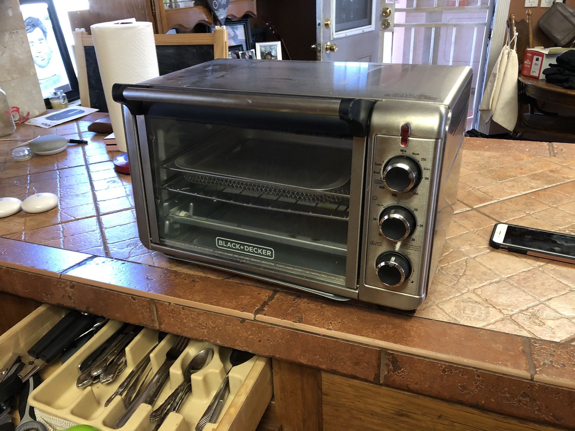 Black and decker toaster oven air fryer for sale in mesa az offerup