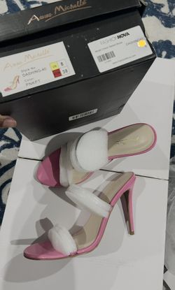 Fashion Nova Heels Pink New Box Size 8