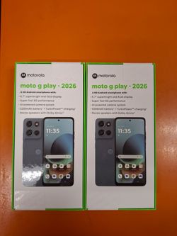 New Moto G Play 2026 (128GB)