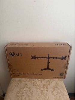 WALI Articulating Dual Monitor Desk Stand model MF002 - Feel Free to Ask Questions