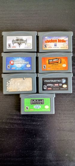 Nintendo Gameboy Advance Games