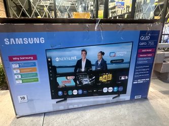 FRESH SHIPMENT IN!!! 75" Samsung 4K QLED HDR Smart QN75Q8FDADXZA