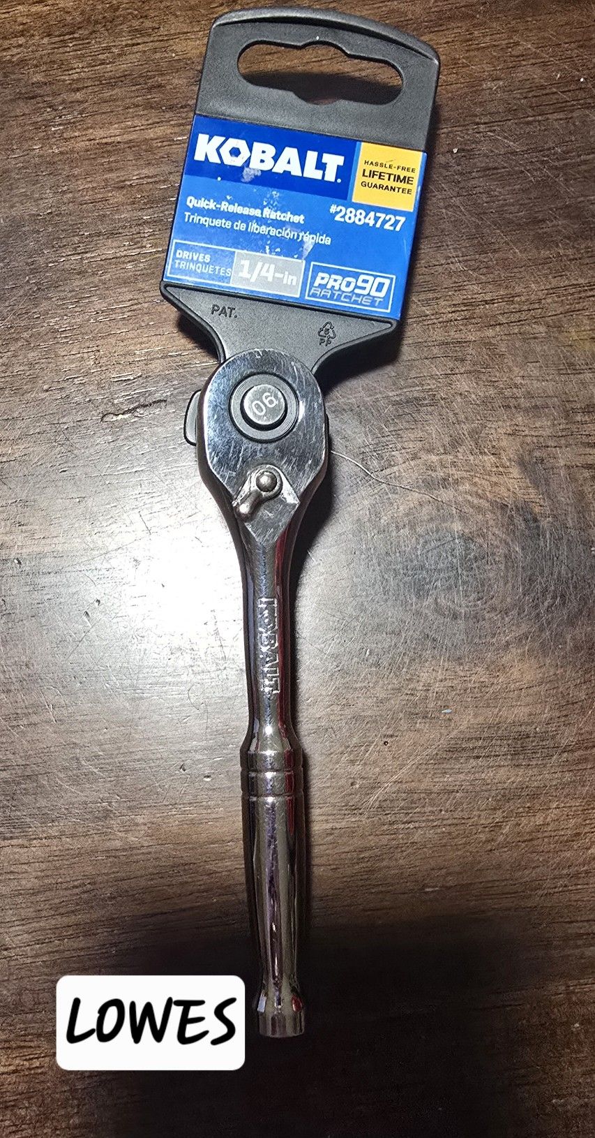 1/4 in Ratchet