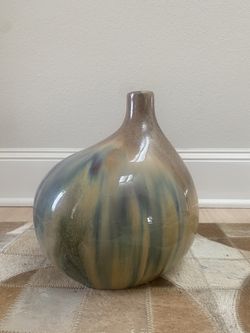 Earth Tones Ceramic Vase