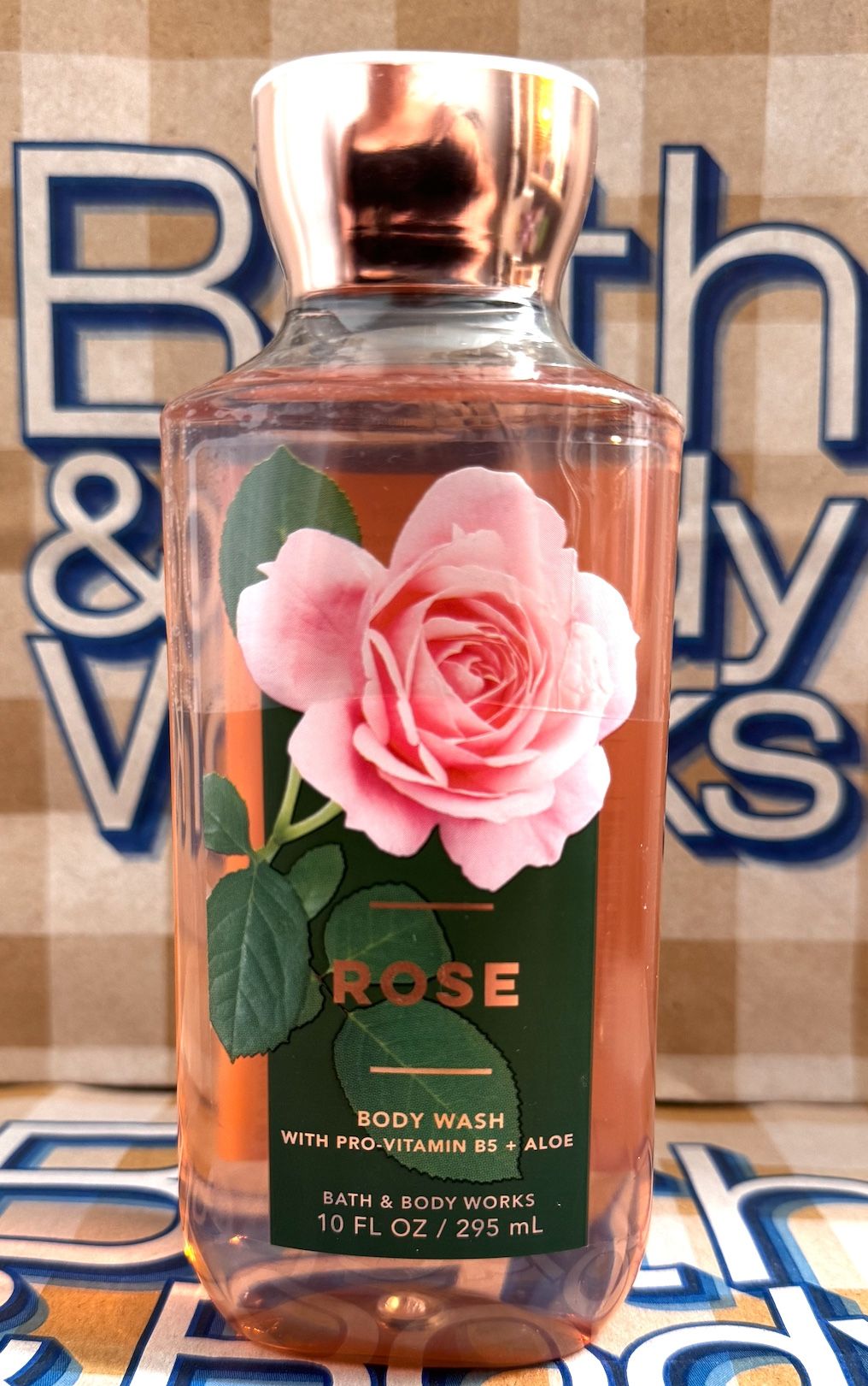 NWT SEALED- Bath And Body Works Rose body Wash 10 Fl Oz