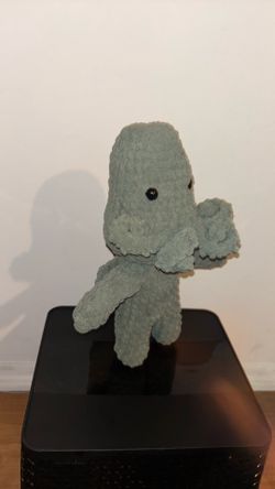 Fluffy Crocheted Chthulu 🐙 🧶