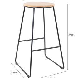 28” Bar Stools x3