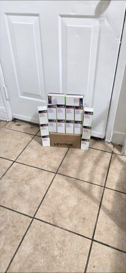 LEVITON OUTLETS GFCI 20 AMP  14 DLS  FOR EACH