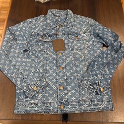 Supreme denim jacket med.