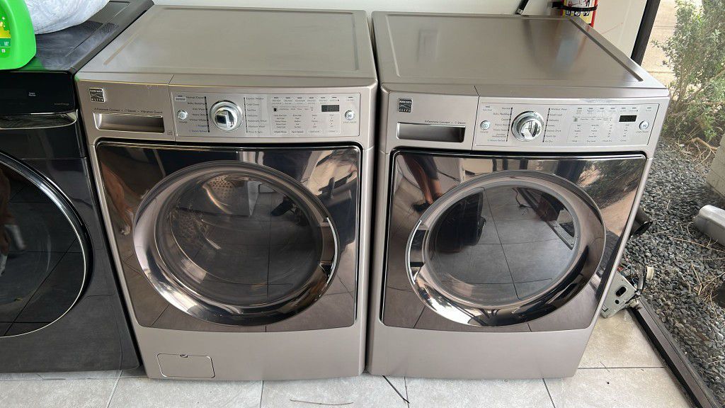 💥💥KENMORE ELITE SET STEAM WASHER END ELECTRIC DRYER ♨️ WITH WARRANTY 