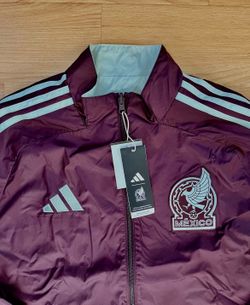 🔥🔥 Adidas Mexico Anthem Reversible 2024 Home/Away Jacket - Large & Medium