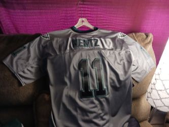 Nfl Eagles Wentz Jersey Light Out Grey